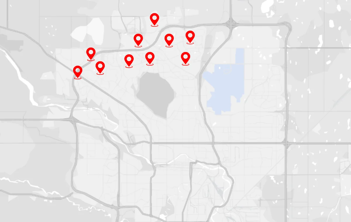 Maple Electrical Services coverage across Calgary communities